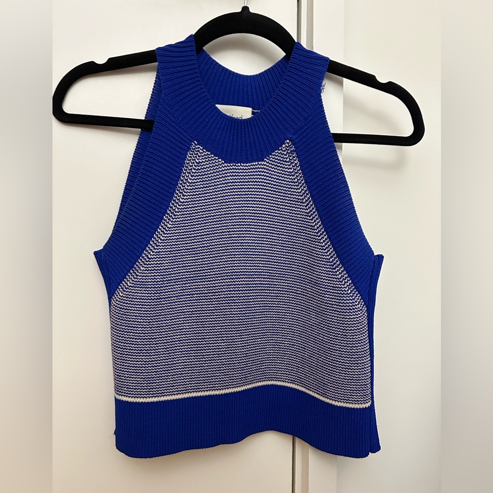 Aritzia Wilfred Crochet Knit tank